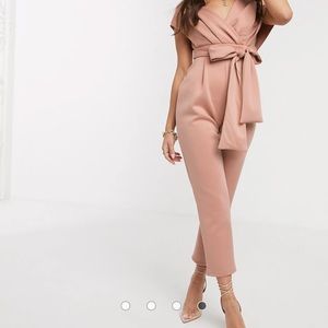 ASOS blush jumpsuit